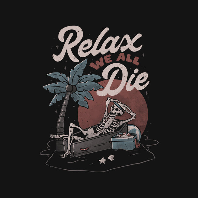 Relax We All Die-womens racerback tank-eduely