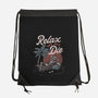Relax We All Die-none drawstring bag-eduely