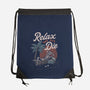 Relax We All Die-none drawstring bag-eduely