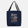 Relax We All Die-none basic tote-eduely