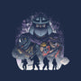 Ninjas Villains-none removable cover w insert throw pillow-trheewood