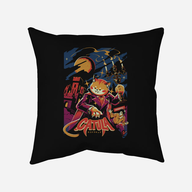 Catula-none removable cover w insert throw pillow-ilustrata