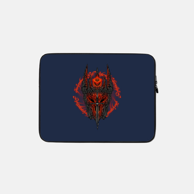 The Forging Of Power-none zippered laptop sleeve-glitchygorilla