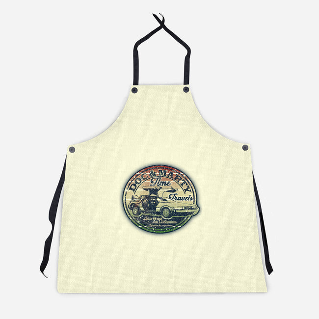 Time Travels-unisex kitchen apron-NMdesign