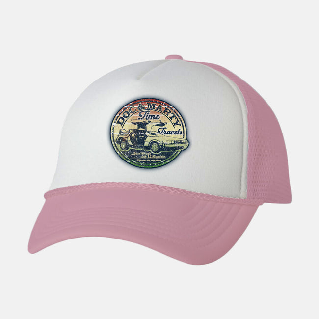 Time Travels-unisex trucker hat-NMdesign