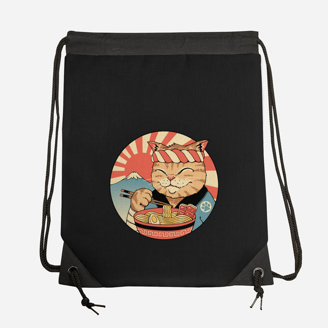 Catana Ramen-none drawstring bag-vp021