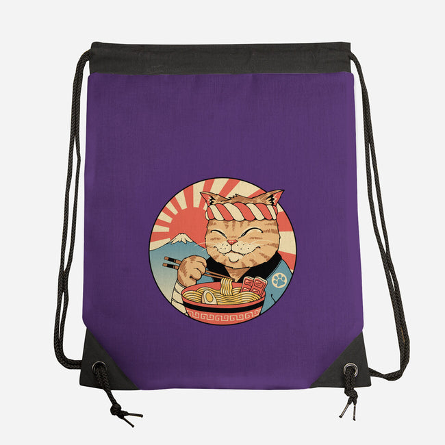 Catana Ramen-none drawstring bag-vp021