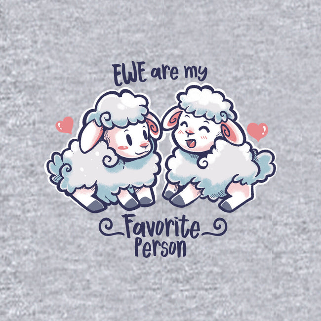 Ewe Are My Favorite Person-youth basic tee-TechraNova