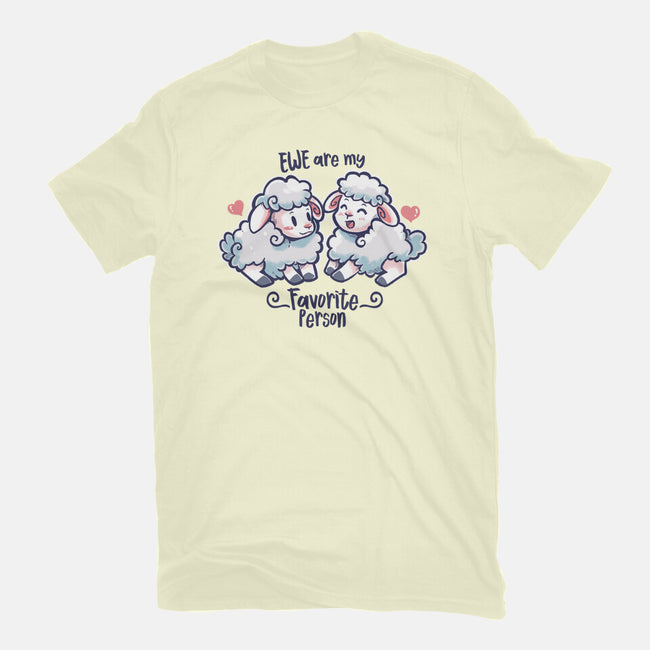 Ewe Are My Favorite Person-mens basic tee-TechraNova