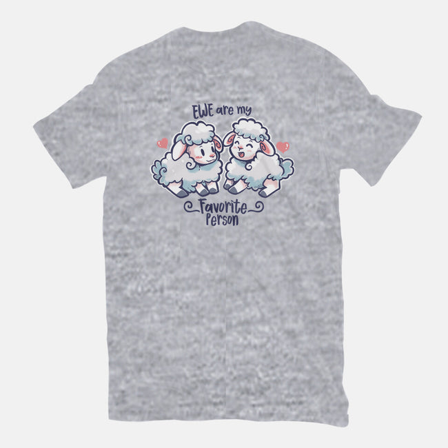 Ewe Are My Favorite Person-mens basic tee-TechraNova
