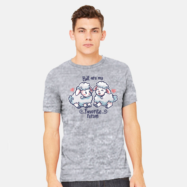 Ewe Are My Favorite Person-mens heavyweight tee-TechraNova