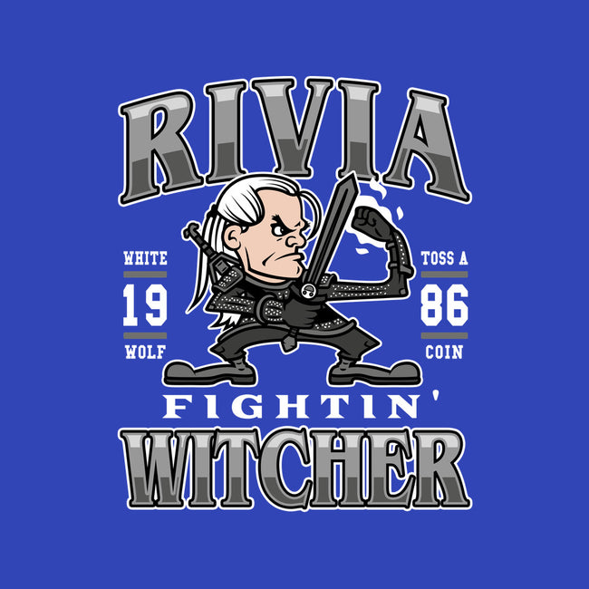 Fighting Witcher-none stretched canvas-Olipop