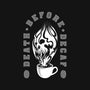 Death Before Decaf-womens v-neck tee-DCLawrence