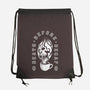 Death Before Decaf-none drawstring bag-DCLawrence
