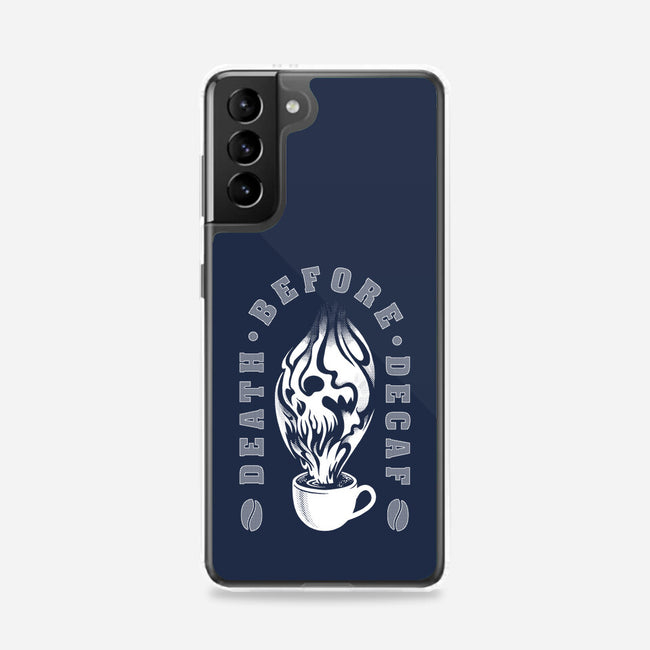 Death Before Decaf-samsung snap phone case-DCLawrence