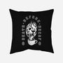 Death Before Decaf-none removable cover throw pillow-DCLawrence