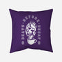 Death Before Decaf-none removable cover throw pillow-DCLawrence