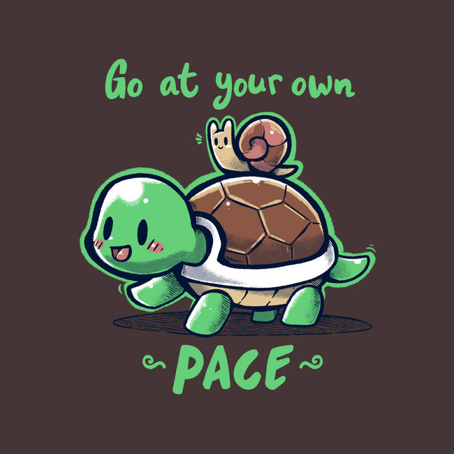 Go At Your Own Pace-none removable cover w insert throw pillow-TechraNova