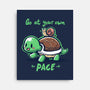 Go At Your Own Pace-none stretched canvas-TechraNova