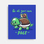 Go At Your Own Pace-none stretched canvas-TechraNova