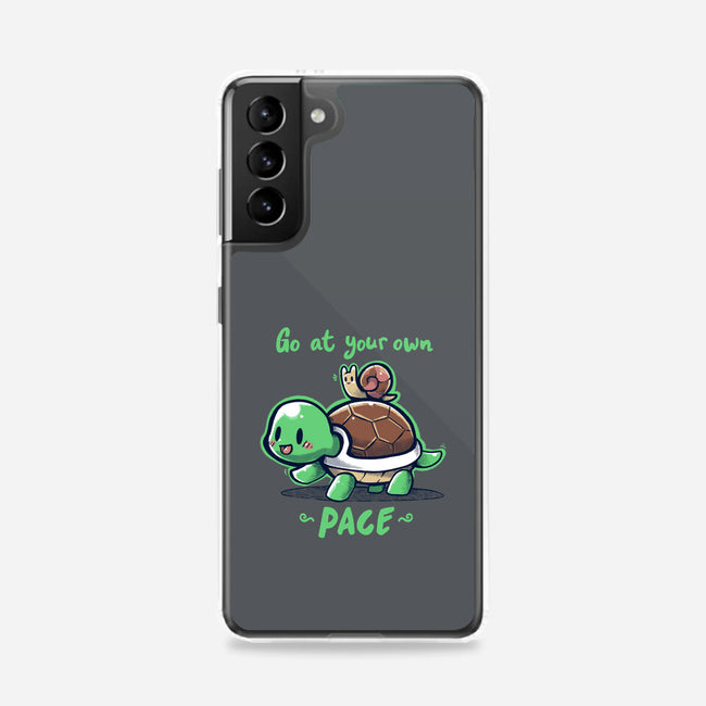 Go At Your Own Pace-samsung snap phone case-TechraNova