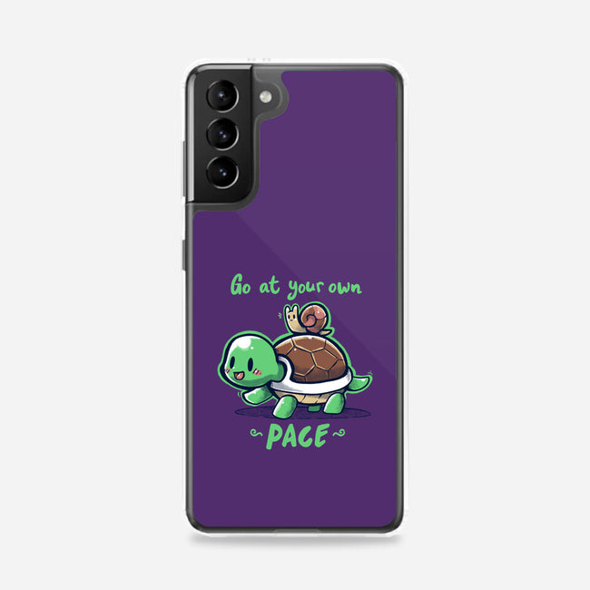 Go At Your Own Pace-samsung snap phone case-TechraNova