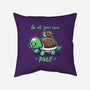 Go At Your Own Pace-none removable cover throw pillow-TechraNova