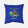 Go At Your Own Pace-none removable cover throw pillow-TechraNova