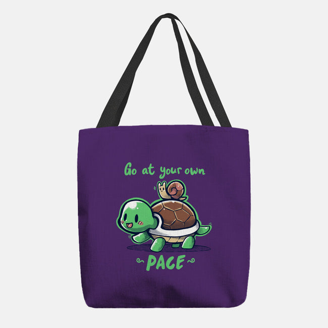 Go At Your Own Pace-none basic tote-TechraNova