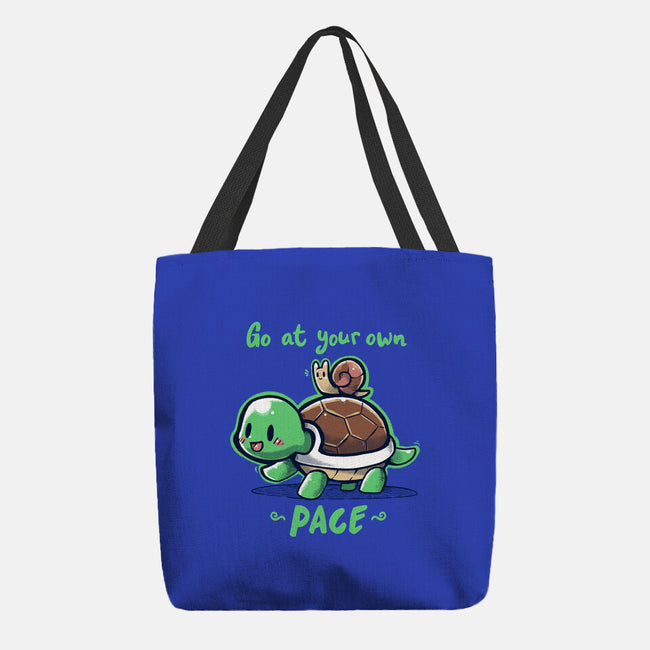 Go At Your Own Pace-none basic tote-TechraNova