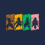 Anti Demon Squad-womens v-neck tee-Rogelio