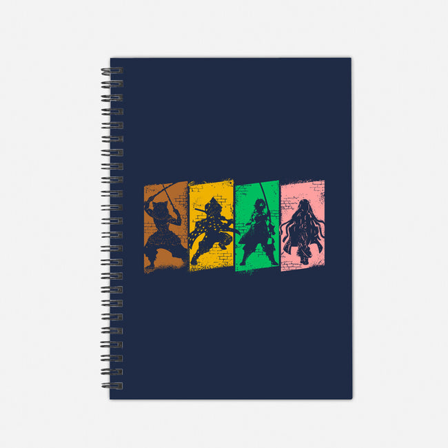 Anti Demon Squad-none dot grid notebook-Rogelio