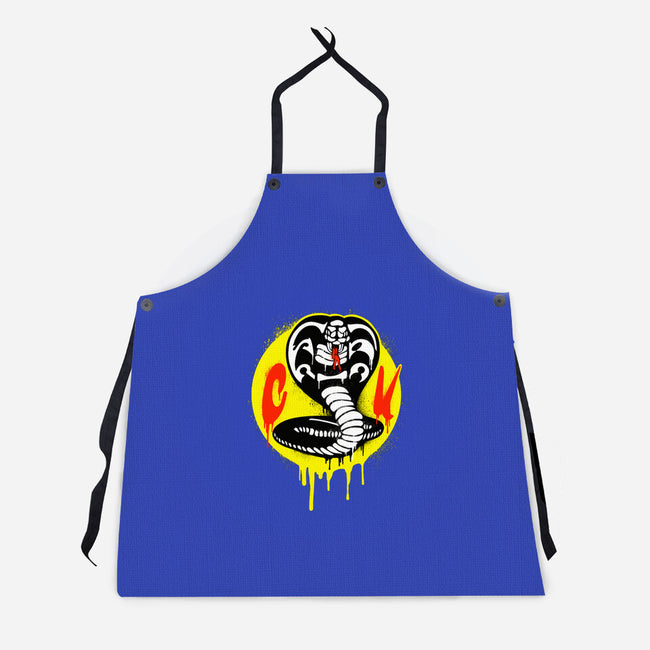CK Graffiti-unisex kitchen apron-SubBass49