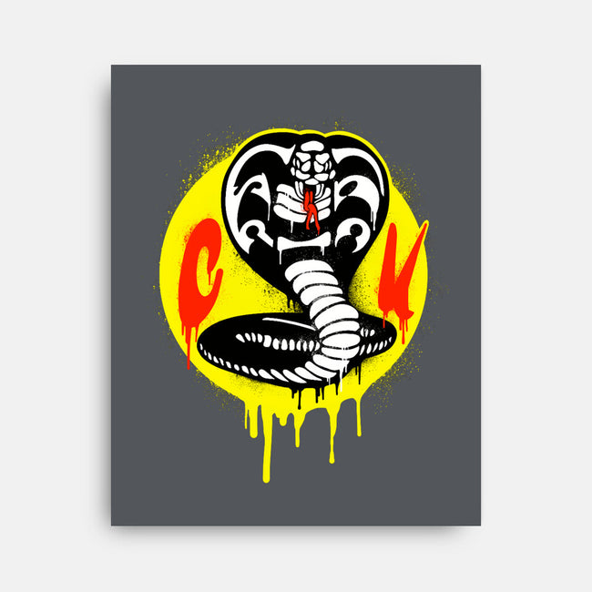 CK Graffiti-none stretched canvas-SubBass49