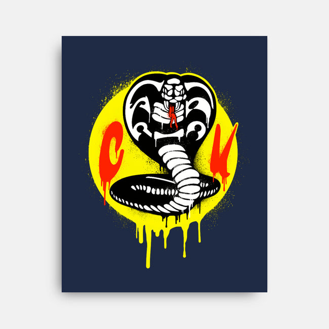 CK Graffiti-none stretched canvas-SubBass49