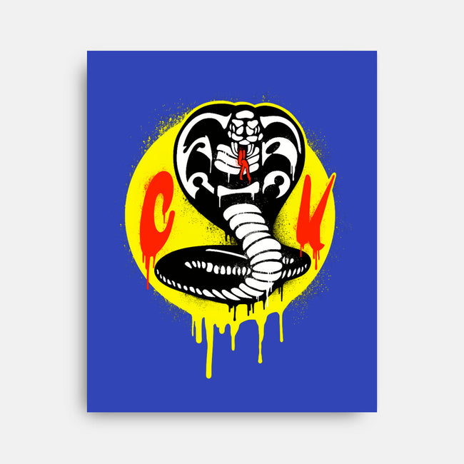 CK Graffiti-none stretched canvas-SubBass49
