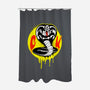 CK Graffiti-none polyester shower curtain-SubBass49