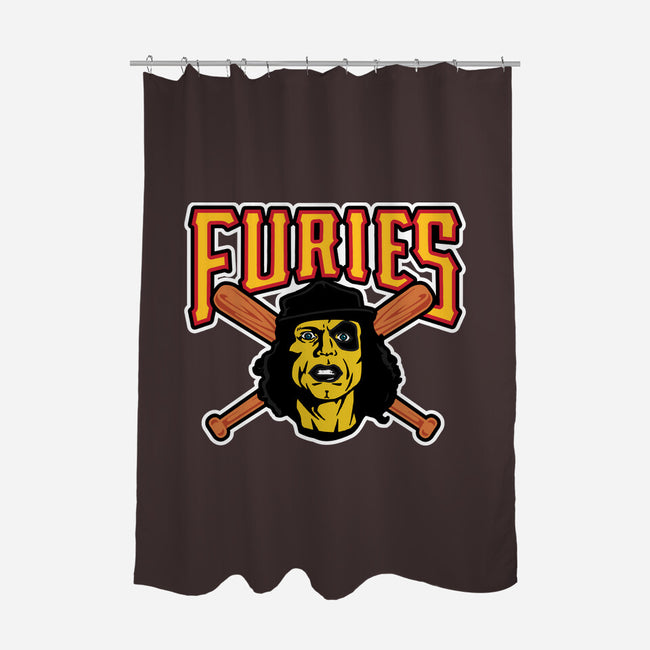 Furies-none polyester shower curtain-dalethesk8er