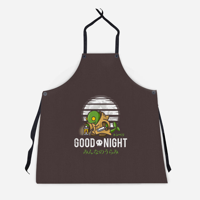 Tonberry Moonlight-unisex kitchen apron-Logozaste