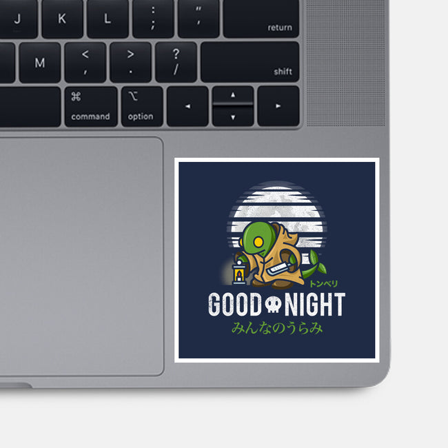 Tonberry Moonlight-none glossy sticker-Logozaste