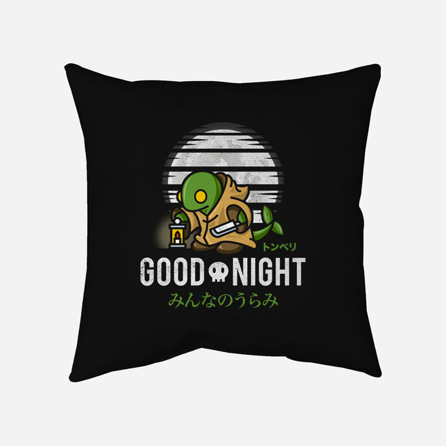 Tonberry Moonlight-none removable cover w insert throw pillow-Logozaste