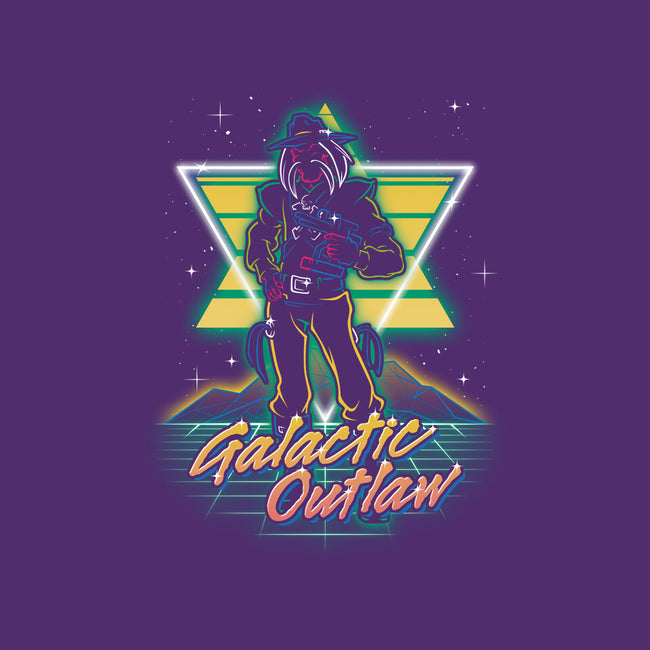 Retro Galactic Outlaw-none indoor rug-Olipop