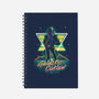 Retro Galactic Outlaw-none dot grid notebook-Olipop