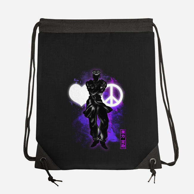 Cosmic Peace-none drawstring bag-fanfreak1