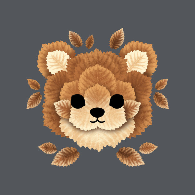 Bear Of Leaves-none removable cover w insert throw pillow-NemiMakeit