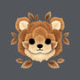 Bear Of Leaves-none removable cover w insert throw pillow-NemiMakeit