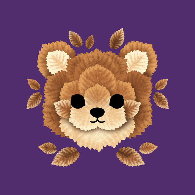 Bear Of Leaves-none removable cover w insert throw pillow-NemiMakeit