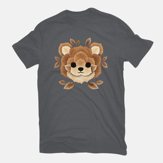 Bear Of Leaves-womens fitted tee-NemiMakeit