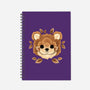 Bear Of Leaves-none dot grid notebook-NemiMakeit