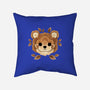 Bear Of Leaves-none removable cover w insert throw pillow-NemiMakeit